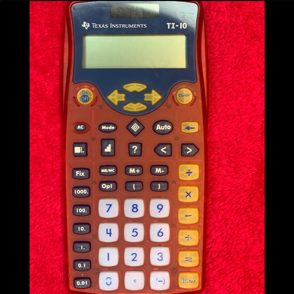 TI-10 Calculator